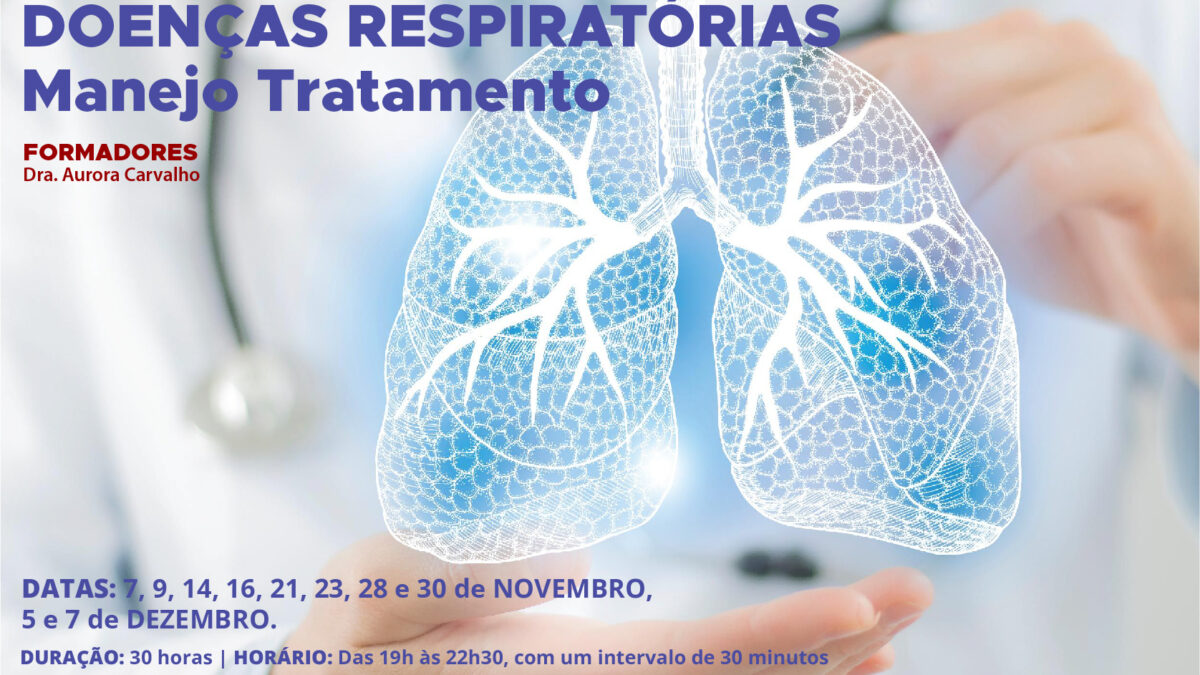 Formação Online – Doenças Respiratórias – Manejo Tratamento