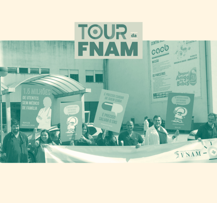 Tour da FNAM em Viseu amplifica luta dos médicos