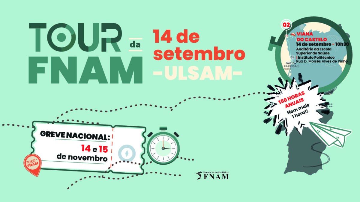2ª Tour da FNAM – Reunião de Médicos na ULSAM, EPE