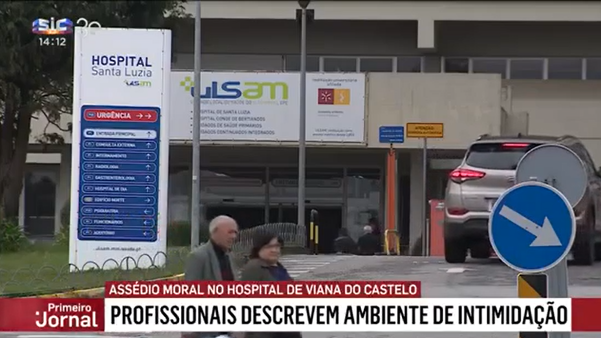 Assédio moral no Hospital de Viana do Castelo