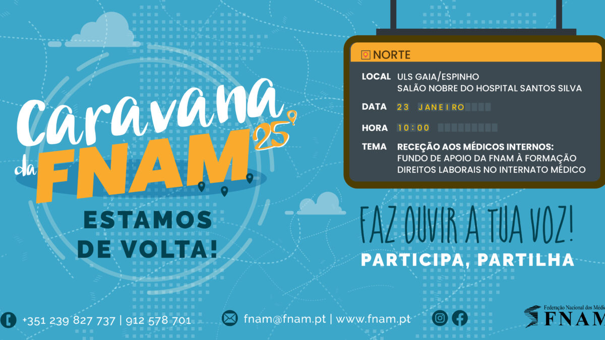Caravana da FNAM 2025 – ULS Gaia/Espinho