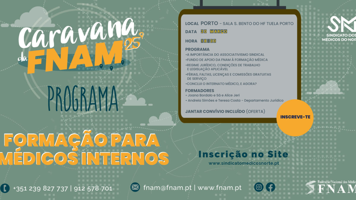 Caravana da FNAM 2025 – Porto