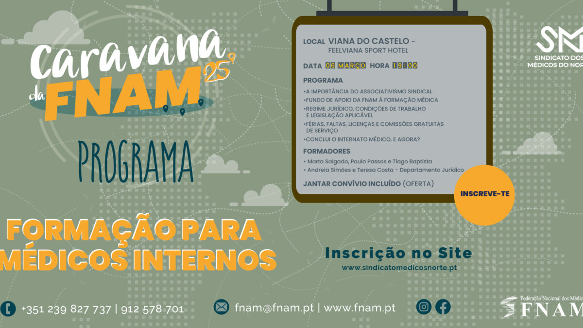 Caravana da FNAM 2025 [formação internos] – Viana do Castelo