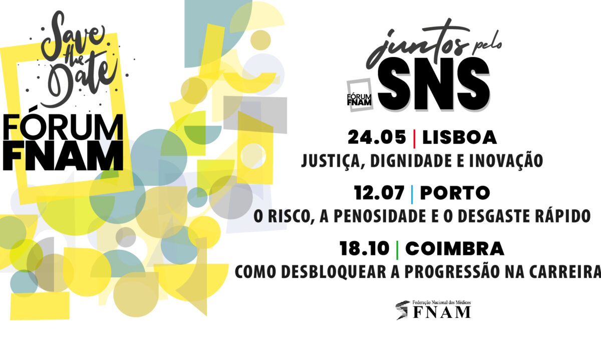 Save the Date – Fóruns FNAM 2025