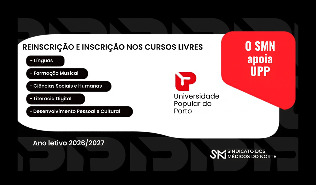 Reinscrição e Inscrição para Cursos livres diurnos [2026/27] | UPP – Universidade Popular do Porto