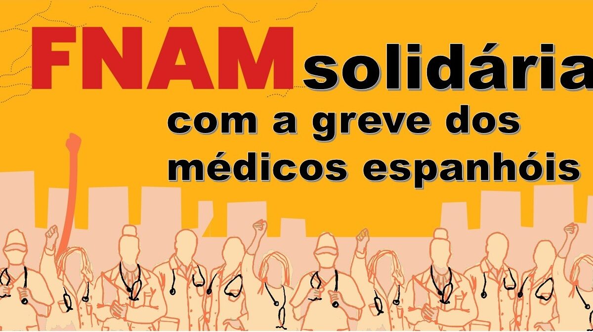 FNAM solidária com a greve dos médicos espanhóis