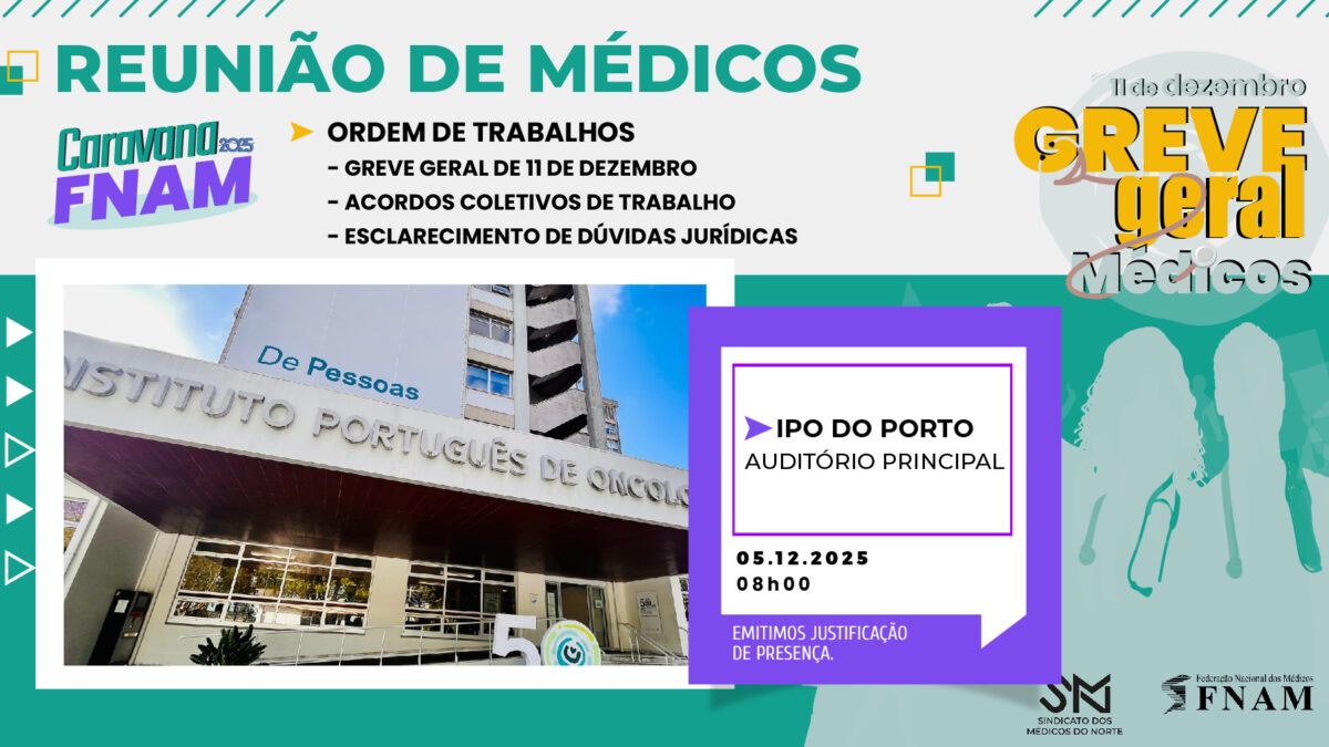 Caravana da FNAM 2025 – IPO do Porto