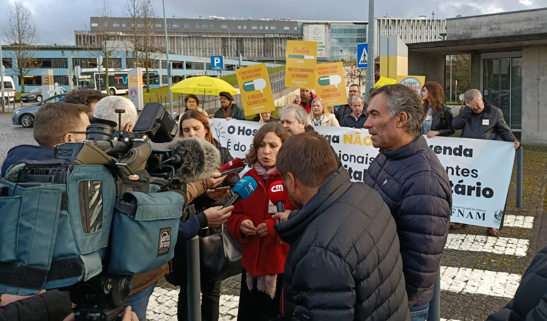SMN-FNAM estará presente na ação de protesto e conferência de imprensa no Hospital de Braga