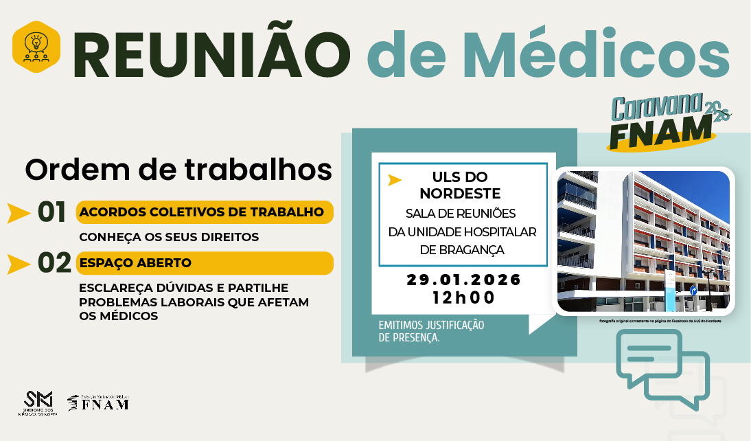 Caravana da FNAM 2026 | ULS do Nordeste