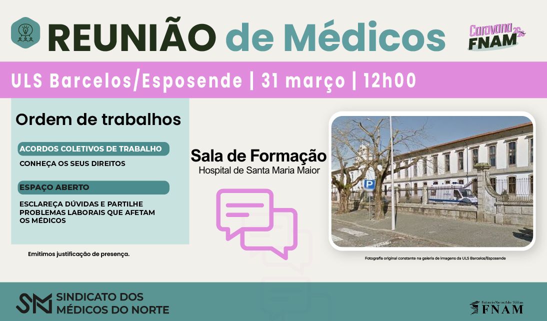 Caravana da FNAM 2026 | ULS de Barcelos/Esposende