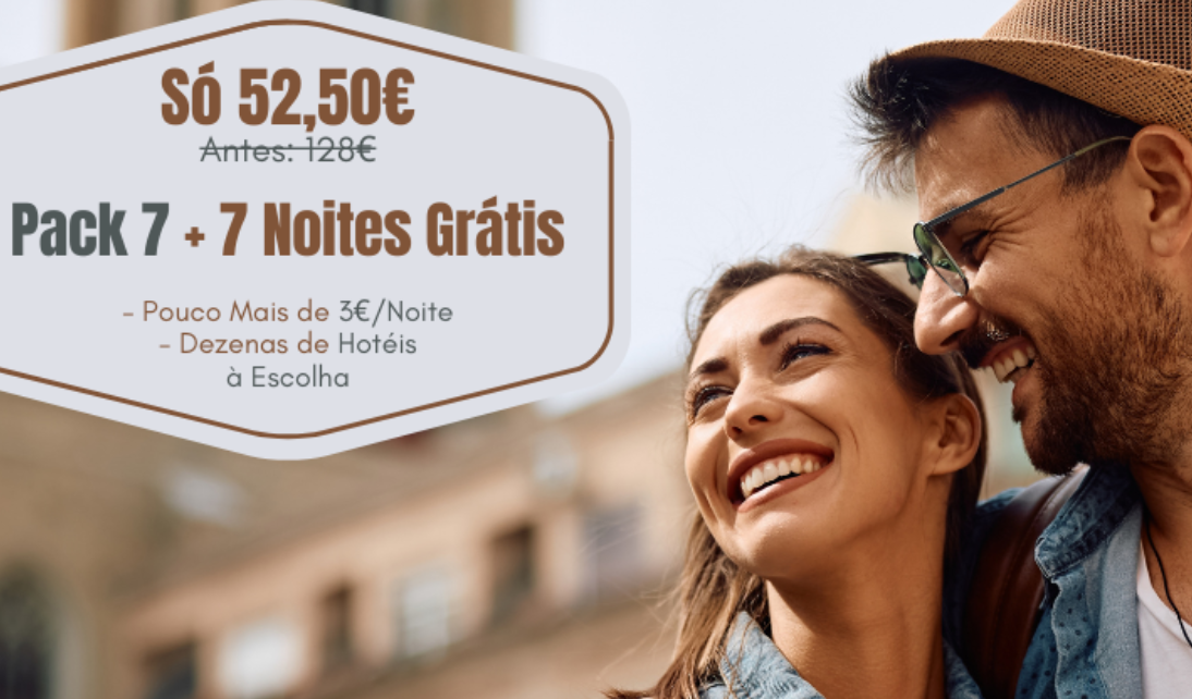 PACK/TALONÁRIO 7 NOITES + 7 Noites de Oferta