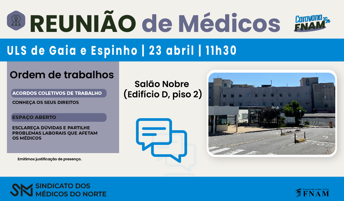 Caravana da FNAM 2026 | ULS de Gaia e Espinho