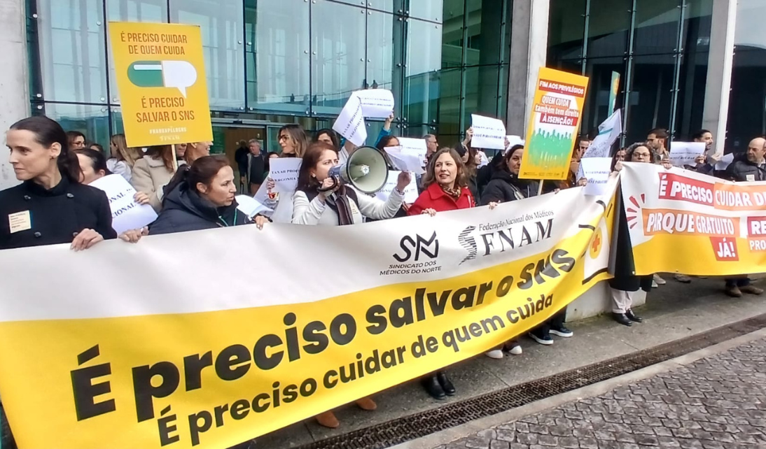 Profissionais e utentes unem-se contra portagens no Hospital de Braga