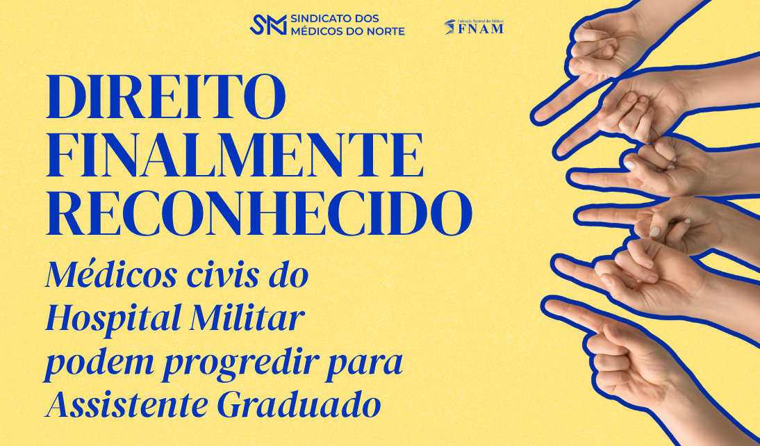 Direito há muito exigido pelos médicos: Ministério da Defesa reconhece progressão dos médicos civis no Hospital Militar