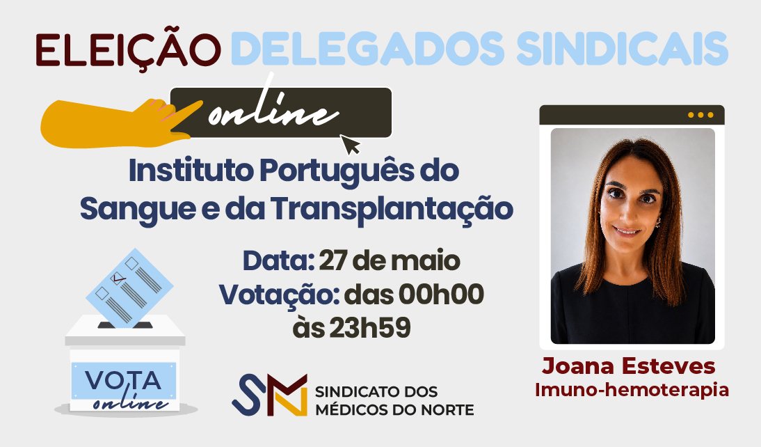 Eleição de Delegada Sindical | Instituto Português do Sangue e da Transplantação