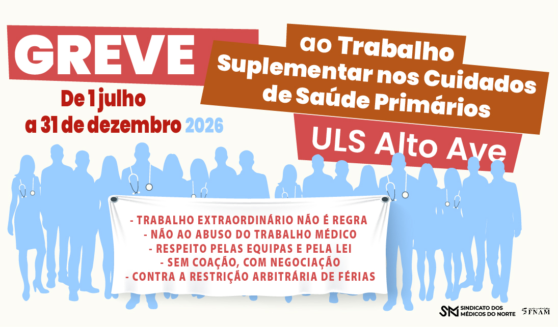 Problemas mantêm-se e ULS do Alto Ave bloqueia férias: médicos renovam greve até ao final do ano