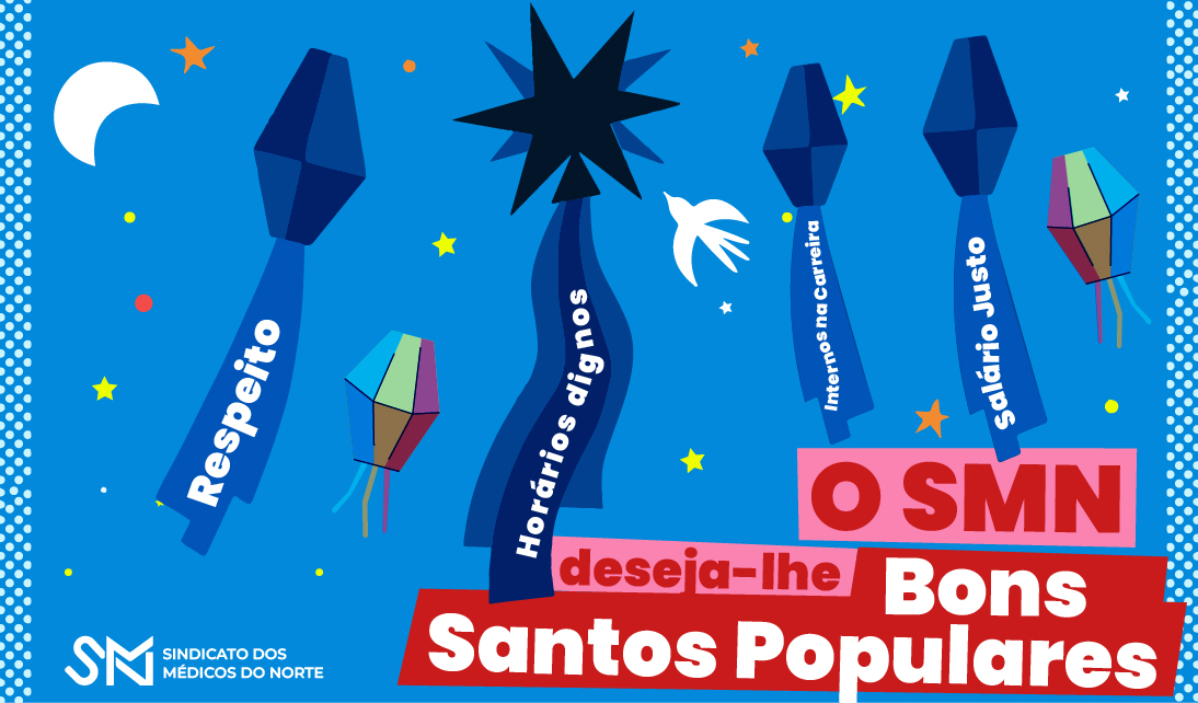 O SMN deseja-lhe Boas Festas dos Santos Populares