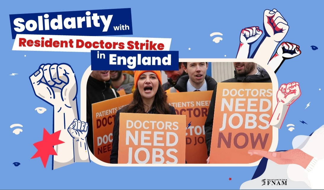 FNAM stands in solidarity with resident doctors in England