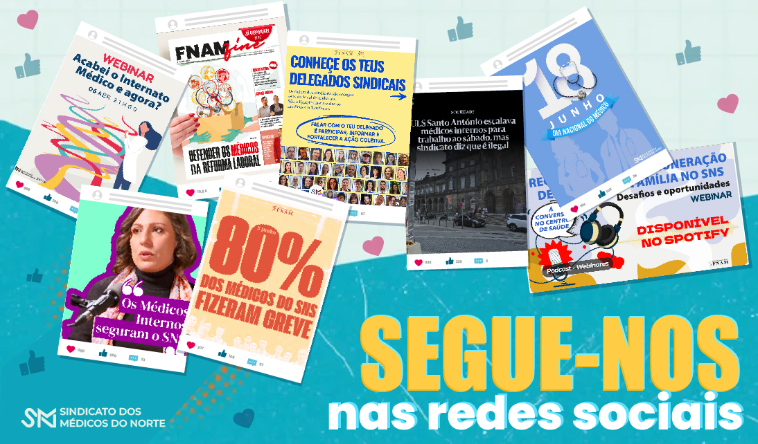 Juntos, ligados e informados: Siga o SMN nas Redes Sociais!
