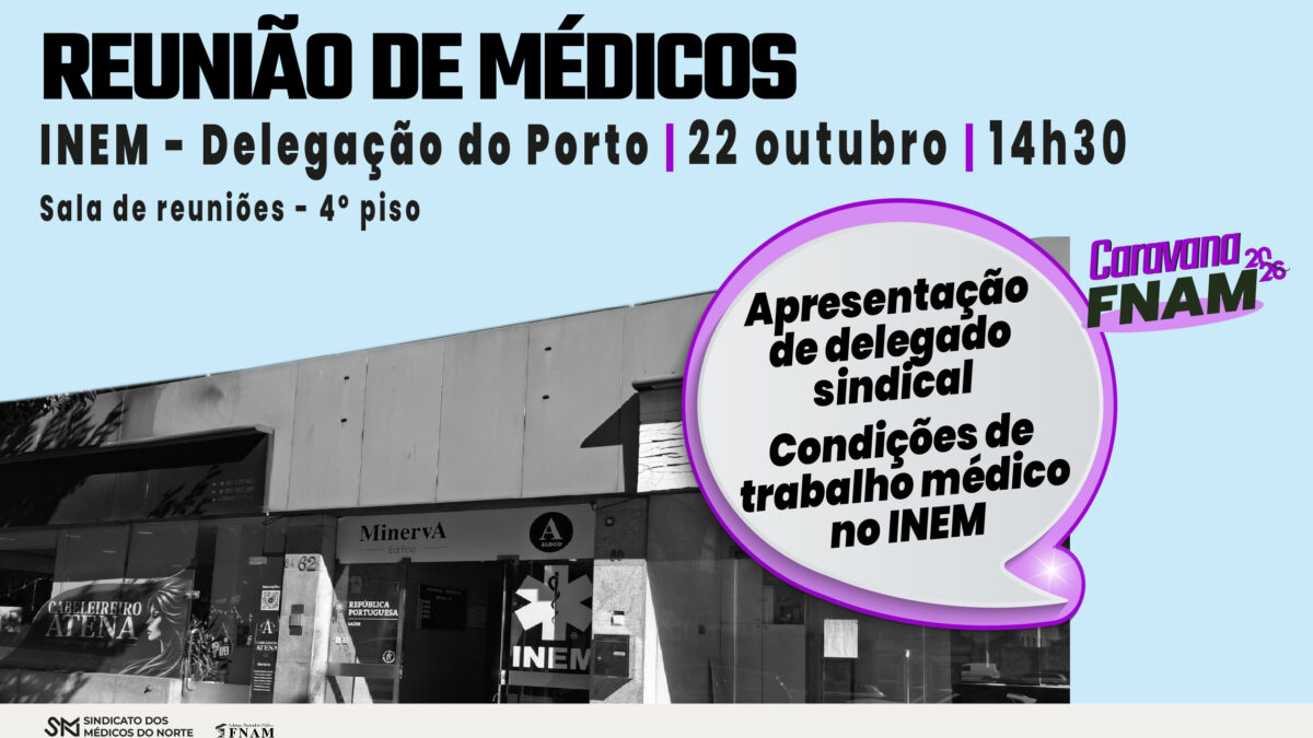 Reunião de Médicos | INEM – Delegação do Porto