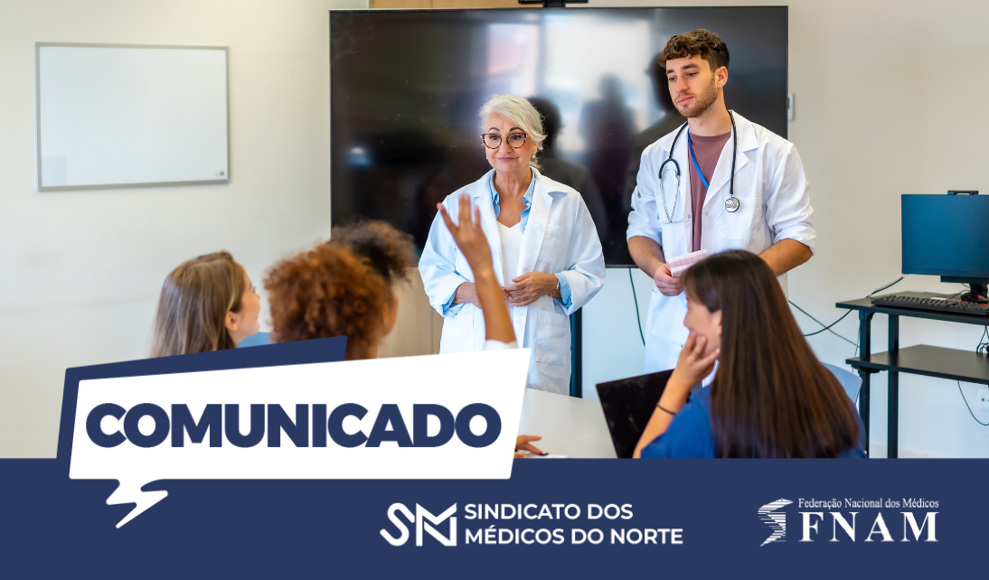 Sindicato dos Médicos do Norte exige correção de anomalias na escolha de vagas do Internato de Formação Especializada